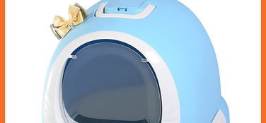 汤河店酷多拉全封闭式猫砂盆 打造洁净无臭的猫咪如厕空间