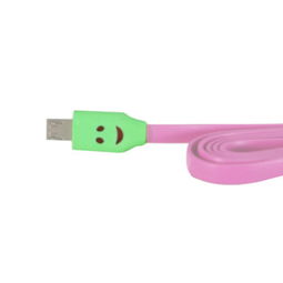 爱酷多Micro USB夜光面条数据线 夜用充电的实用之美